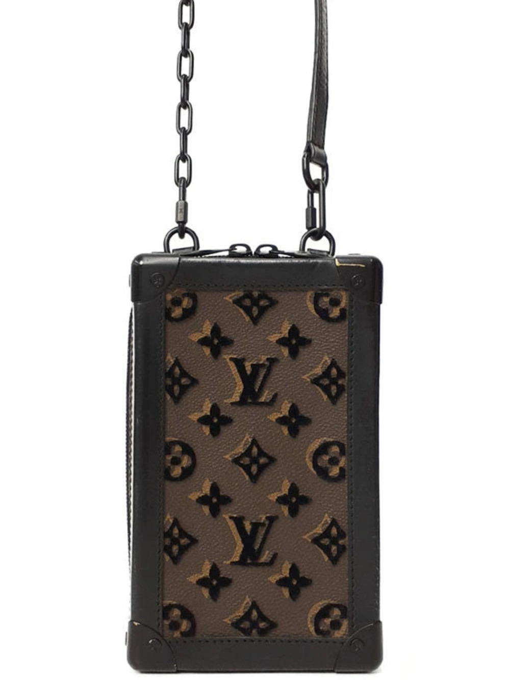 Louis Vuitton Monogram Tuftage Vertical Soft Trunk Shoulder Bag